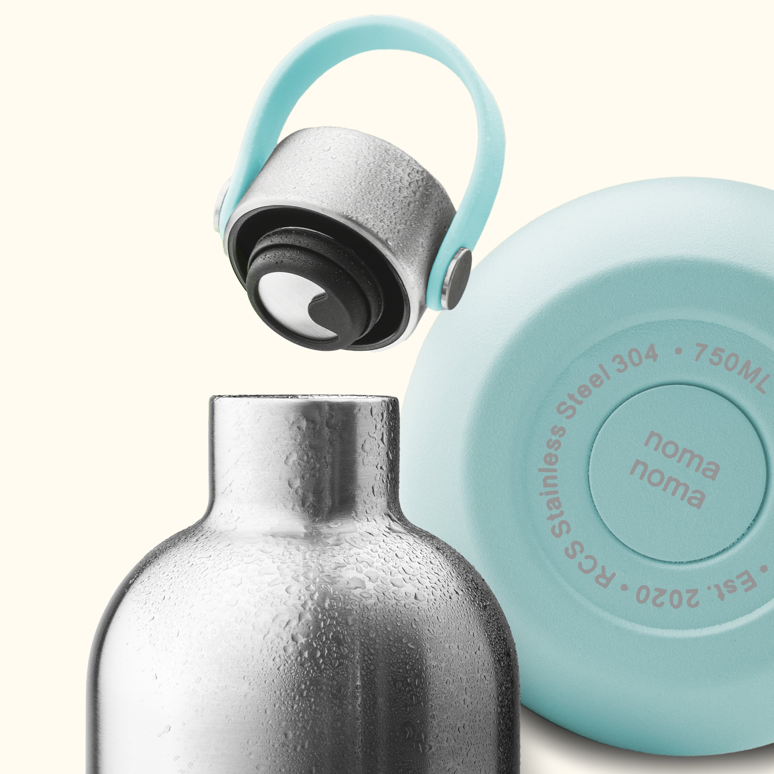 Θερμός από ανοξείδωτο ατσάλι 1000ml - Τιρκουάζ