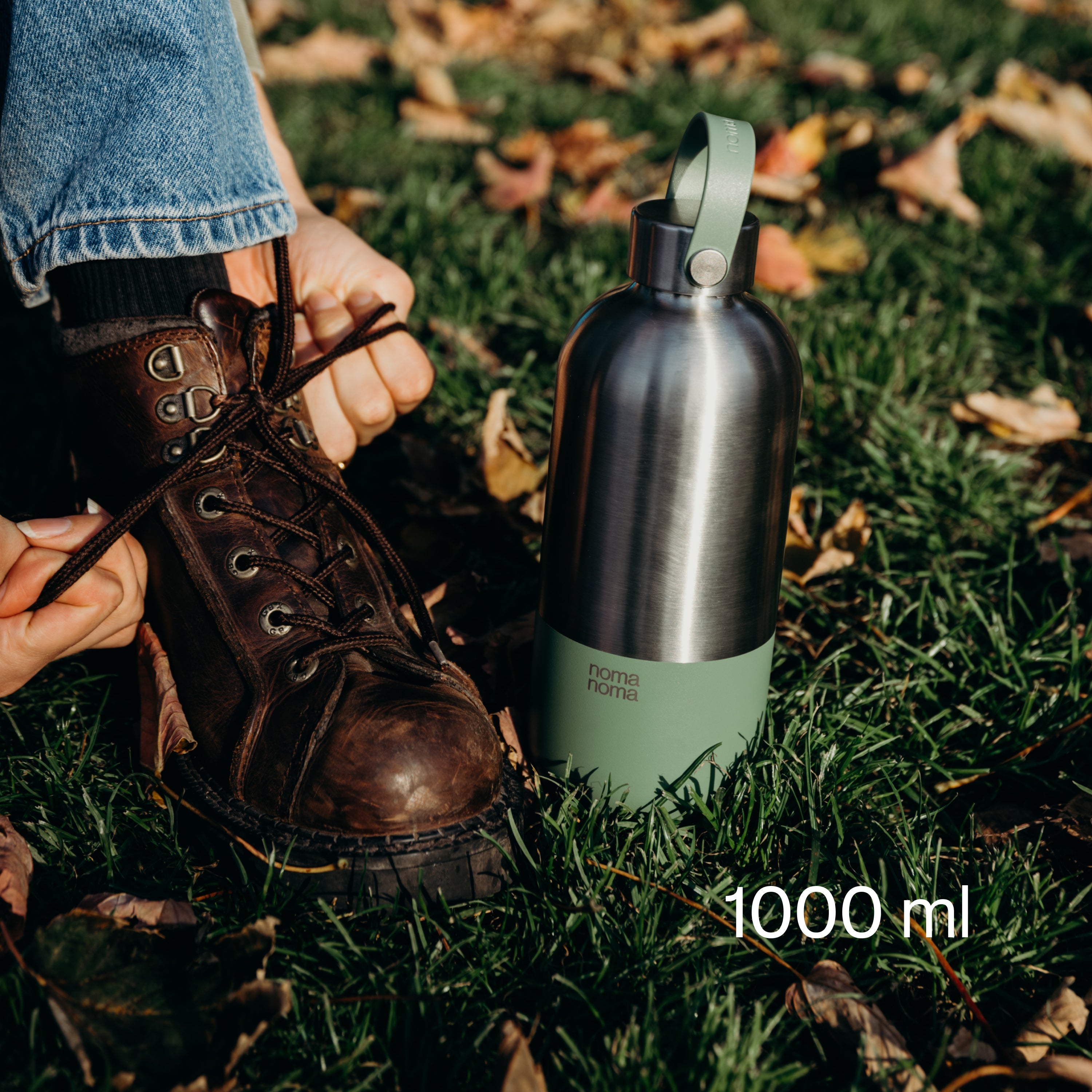 Θερμός από ανοξείδωτο ατσάλι 1000 ml – Χρώμα Coffee Black