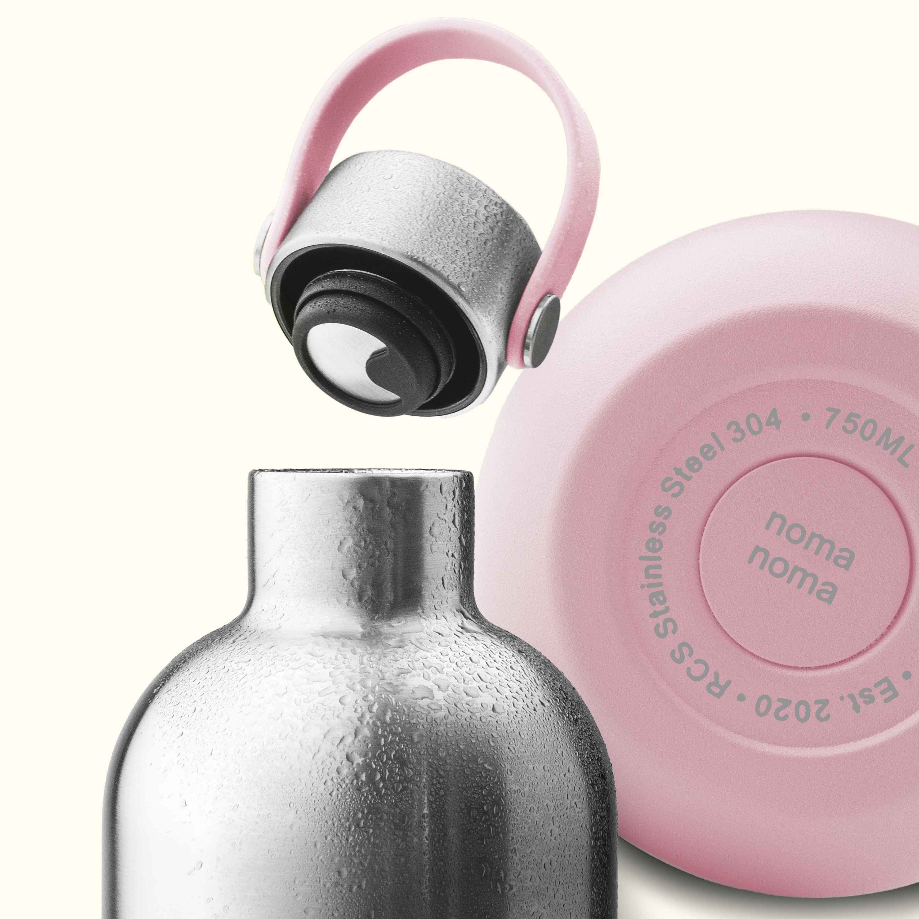 Θερμός από ανοξείδωτο ατσάλι 1000 ml – Χρώμα Milkshake Pink