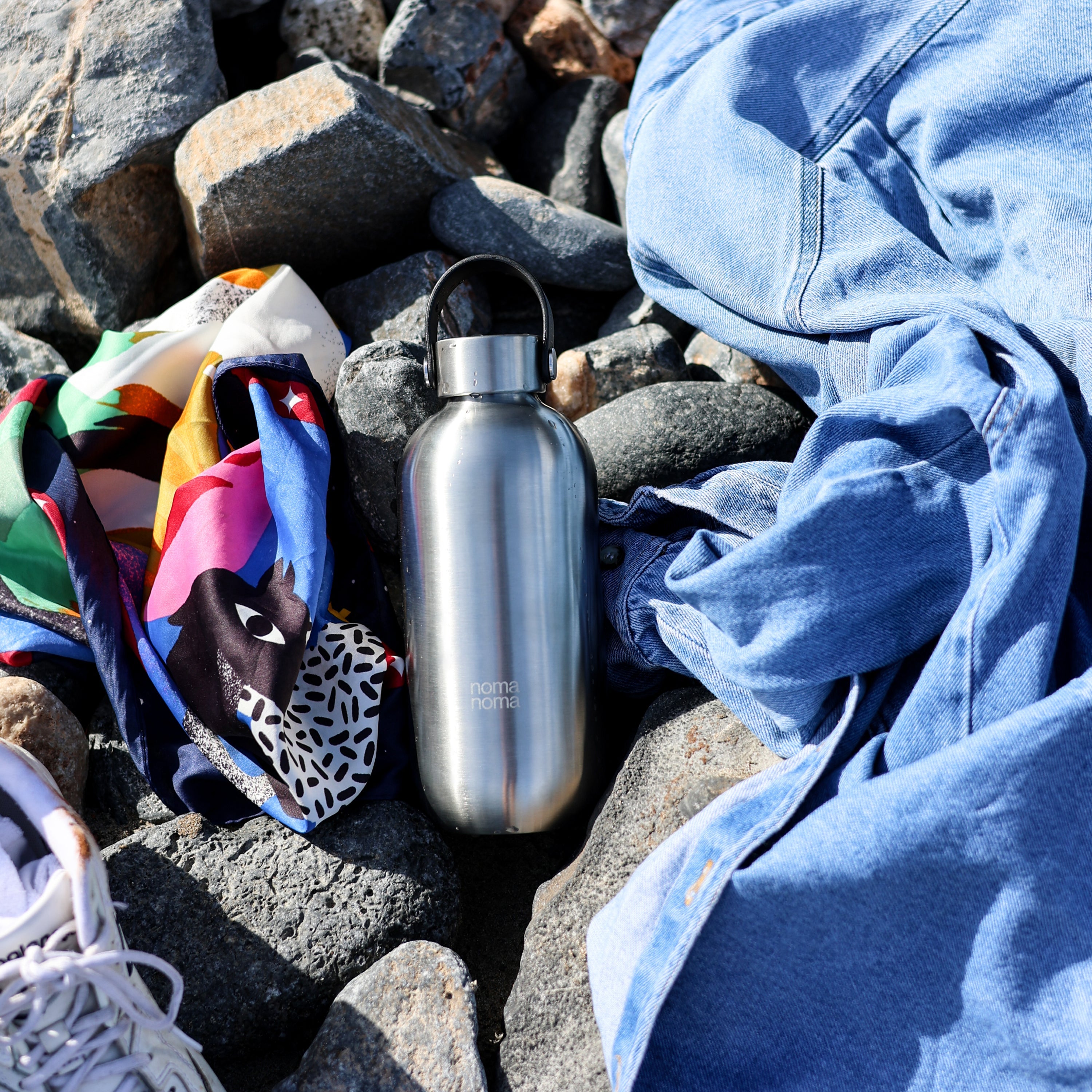 Θερμός από ανοξείδωτο ατσάλι 750ml - Ice Silver