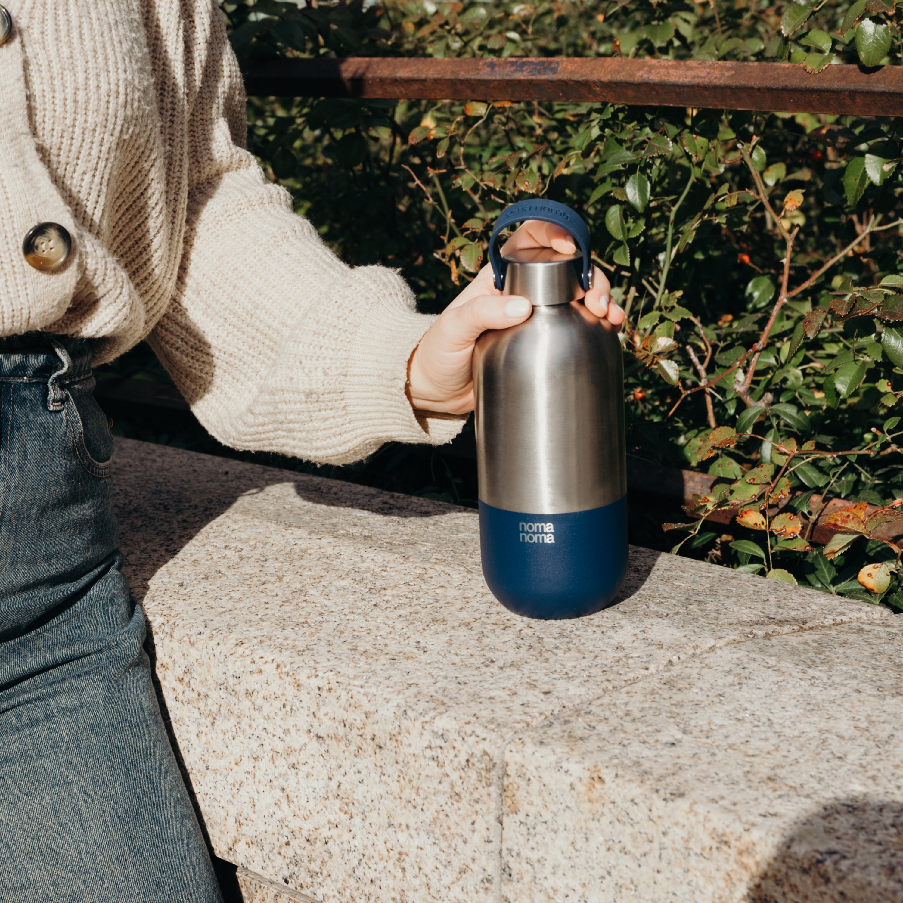 Θερμός από ανοξείδωτο ατσάλι 750ml - Soda Blue