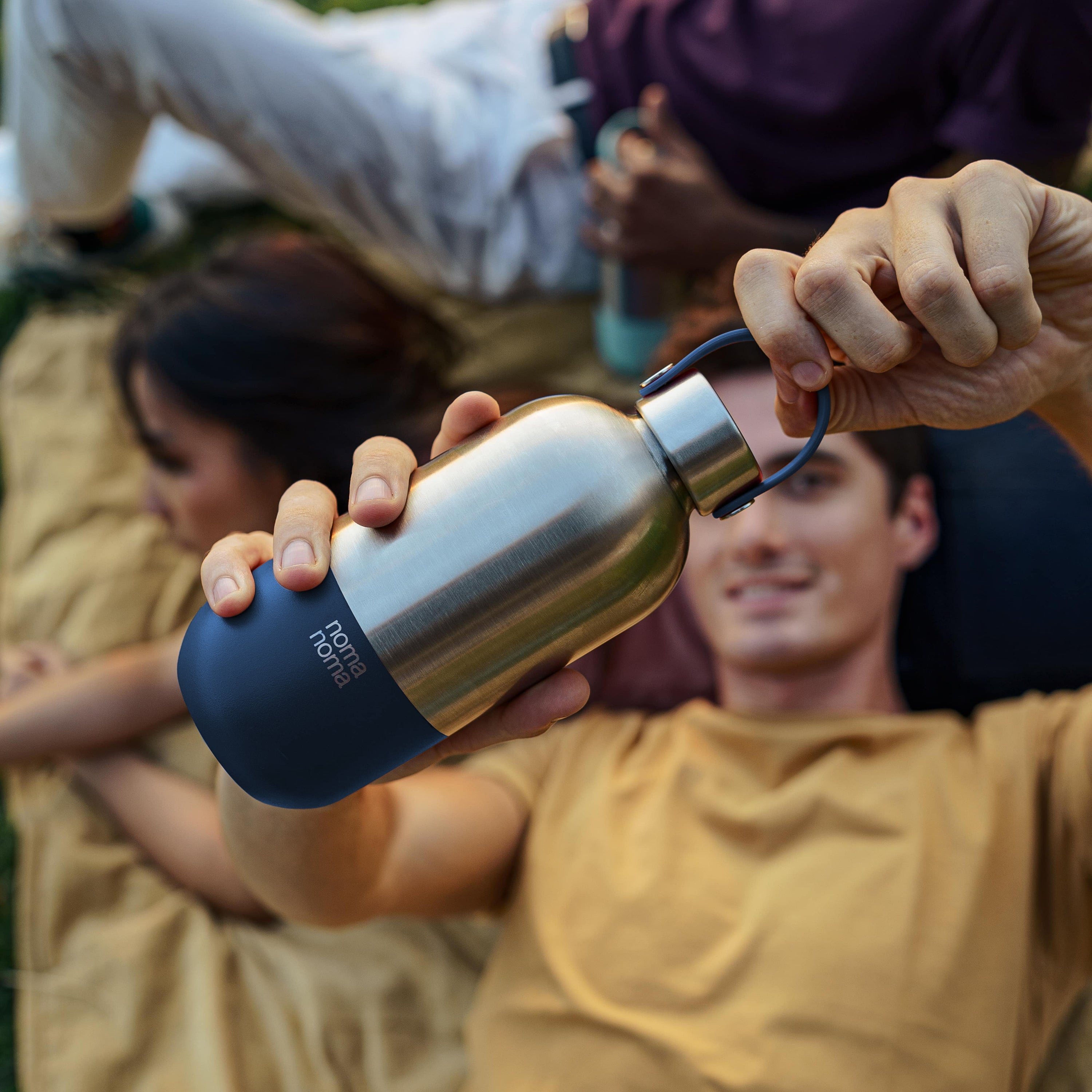 Θερμός από ανοξείδωτο ατσάλι 750ml - Soda Blue