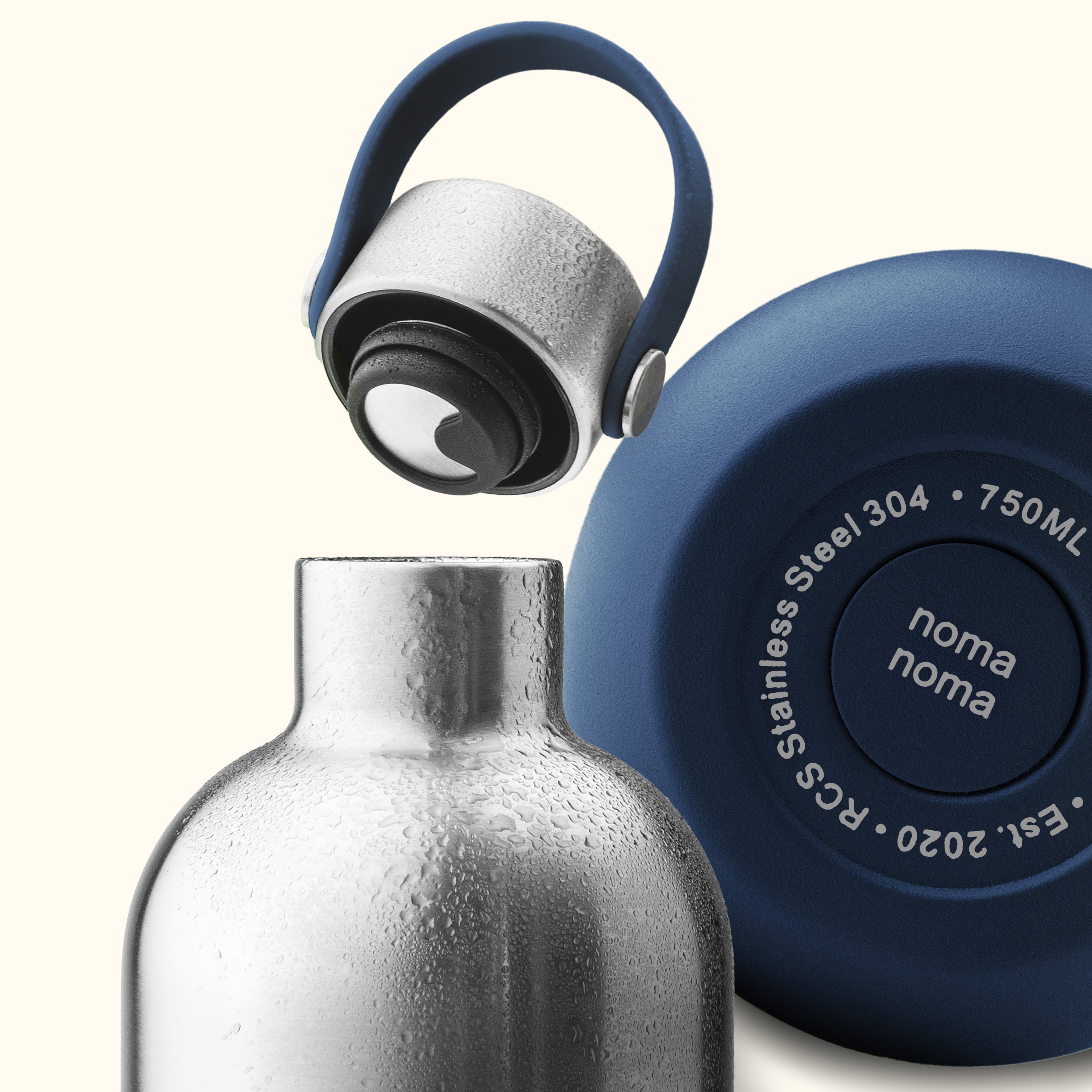 Θερμός από ανοξείδωτο ατσάλι 750ml - Soda Blue